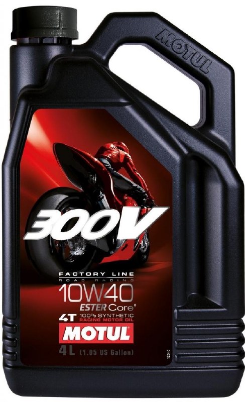 MOTUL モチュール 300V FACTORYLINE 10w-40 4L Motul Oils 300V 10W40 4L - Universal Cycle Services Ltd.